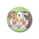【グッズ-バッチ】TVアニメ『Summer Pockets』 紬ヴェンダース ゆるコマ 75mmホログラム缶バッジ ver.Bの画像
