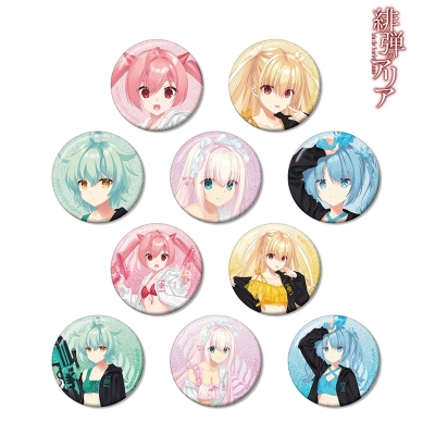 【グッズ-バッチ】緋弾のアリア arti-mate トレーディンググリッター缶バッジ こぶいち先生 描き下ろし 水着ver.【アニメイト限定】
