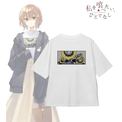 【グッズ-Tシャツ】私を喰べたい、ひとでなし arti-mate 苗川采先生デザイン&描き下ろし 着用BIGシルエットTシャツ 八百歳比名子 私服ver.レディース(サイズ/Free)【アニメイト限定】