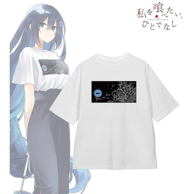【グッズ-Tシャツ】私を喰べたい、ひとでなし arti-mate 苗川采先生デザイン&描き下ろし 着用BIGシルエットTシャツ 近江汐莉 私服ver.レディース(サイズ/Free)【アニメイト限定】