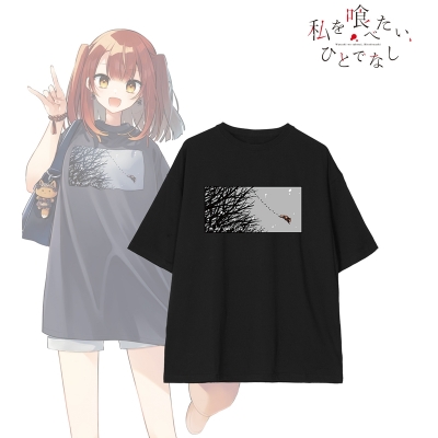 【グッズ-Tシャツ】私を喰べたい、ひとでなし arti-mate 苗川采先生デザイン&描き下ろし 着用BIGシルエットTシャツ 社 美胡 私服ver.レディース(サイズ/Free)【アニメイト限定】