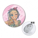 【グッズ-バッチ】アニメ「オタクに優しいギャルはいない!?」 伊地知 琴子 Ani-Art 3WAY缶バッジ ver.Cの画像