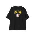 【グッズ-Tシャツ】きらりん☆レボリューション なーさん ちびキャラ 音楽ver. BIGシルエットTシャツ ver.Bユニセックス(サイズ/L)の画像