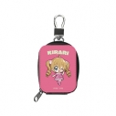 【グッズ-ポーチ】きらりん☆レボリューション 月島きらり ちびキャラ 音楽ver. 合皮レザーミニポーチの画像