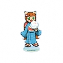 【グッズ-スタンドポップ】pop'n music High☆Cheers!! 描き下ろし ニャミ 夏祭りver. BIGアクリルスタンドの画像