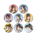 【グッズ-バッチ】「魔道祖師」日本語版ラジオドラマ 描き下ろし 歩みver. トレーディンググリッター缶バッジ【アニメイト特典付】の画像