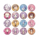 【グッズ-バッチ】Re:ゼロから始める異世界生活 トレーディング ちびキャラ レトロ洋装ver. グリッター缶バッジ【特典付】の画像