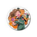 【グッズ-バッチ】忍たま乱太郎 描き下ろし 善法寺伊作 トリップ オア スウィートの段ver. 100mm缶バッジ【アニメイト先行販売】の画像