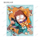 【グッズ-カード】忍たま乱太郎 描き下ろし トリップ オア スウィートの段ver. トレーディングアクリルカード【アニメイト先行販売】