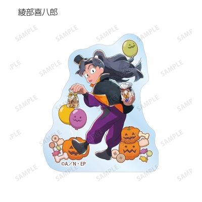 【グッズ-ステッカー】忍たま乱太郎 描き下ろし トリップ オア スウィートの段ver. トレーディングクリアダイカットステッカー【アニメイト先行販売】