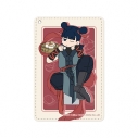 【グッズ-パスケース】羅小黒戦記 描き下ろしイラスト ナタ 飲茶ver. 1ポケットパスケース【再販】の画像