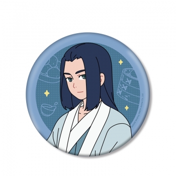 グッズ-バッチ】羅小黒戦記 描き下ろしイラスト ムゲン 飲茶ver. BIG缶 