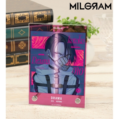 【グッズ-置きもの】MILGRAM -ミルグラム- コトコ『ドラマ』 ジャケットイラストver. ダブルアクリルパネル