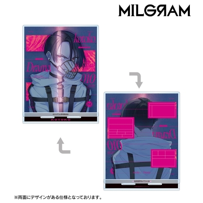 【グッズ-スタンドポップ】MILGRAM -ミルグラム- コトコ『ドラマ』 ジャケットイラストver. 両面BIGアクリルスタンド