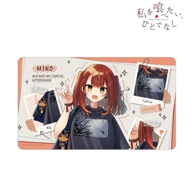 【TCG-マット】私を喰べたい、ひとでなし arti-mate マルチデスクマット 社 美胡 苗川采先生 描き下ろし 私服ver.【アニメイト限定】