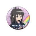 【グッズ-バッチ】『劇場版 魔法少女まどか☆マギカ〈ワルプルギスの廻天〉』 ANGEL BLUEコラボ 描き下ろし 暁美ほむら 75mmホログラム缶バッジの画像