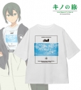 【グッズ-Tシャツ】キノの旅 -the Beautiful World- the Animated Series arti-mate 着用BIGシルエットTシャツ キノ 描き下ろし トラベルコーデver.メンズ(サイズ/Free)【アニメイト限定】の画像