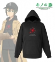 【グッズ-ジャンパー・コート】キノの旅 -the Beautiful World- the Animated Series arti-mate 着用プルオーバーパーカー キノ 描き下ろし トラベルコーデver.メンズ(サイズ/Free)【アニメイト限定】の画像