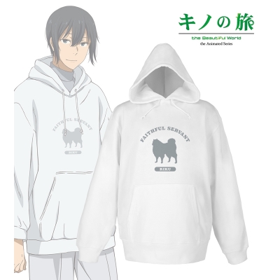 【グッズ-ジャンパー・コート】キノの旅 -the Beautiful World- the Animated Series arti-mate 着用プルオーバーパーカー シズ 描き下ろし トラベルコーデver.レディース(サイズ/Free)【アニメイト限定】