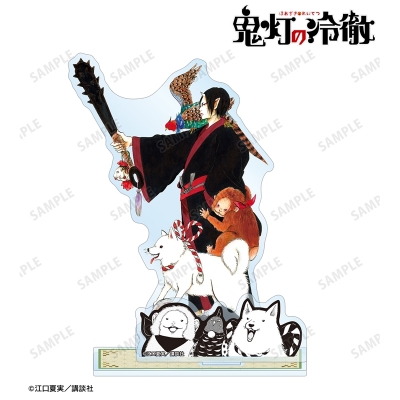 【グッズ-スタンドポップ】漫画『鬼灯の冷徹』 鬼灯&桃太郎ブラザーズ パーツ付きBIGアクリルスタンド