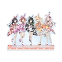 【グッズ-スタンドポップ】ラブライブ!虹ヶ咲学園スクールアイドル同好会 描き下ろし 2年生集合 和バニーver. ジオラマアクリルスタンドの画像