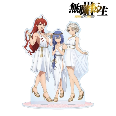 【グッズ-スタンドポップ】アニメ「無職転生Ⅲ ~異世界行ったら本気だす~」 描き下ろし 集合 女神ver. BIGアクリルスタンド【アニメイト先行販売】