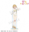 【グッズ-スタンドポップ】TVアニメ『彼女、お借りします』 arti-mate 第2弾 特大アクリルスタンド 七海麻美 描き下ろし 水着ver.【アニメイト限定】の画像