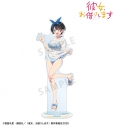 【グッズ-スタンドポップ】TVアニメ『彼女、お借りします』 arti-mate 第2弾 特大アクリルスタンド 更科瑠夏 描き下ろし 水着ver.【アニメイト限定】の画像