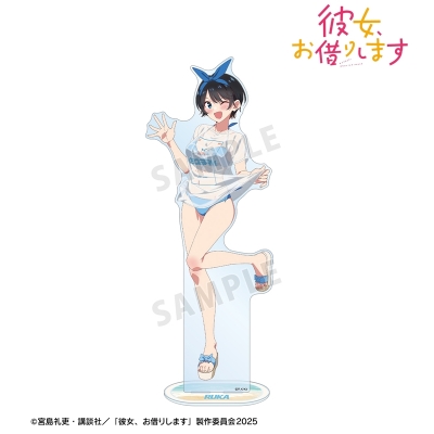 【グッズ-スタンドポップ】TVアニメ『彼女、お借りします』 arti-mate 第2弾 特大アクリルスタンド 更科瑠夏 描き下ろし 水着ver.【アニメイト限定】