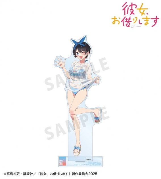 【グッズ-スタンドポップ】TVアニメ『彼女、お借りします』 arti-mate 第2弾 BIGアクリルスタンド 更科瑠夏 描き下ろし 水着ver.【アニメイト限定】