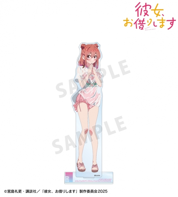 【グッズ-スタンドポップ】TVアニメ『彼女、お借りします』 arti-mate 第2弾 BIGアクリルスタンド 桜沢 墨 描き下ろし 水着ver.【アニメイト限定】