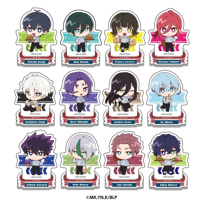 【グッズ-スタンドポップ】ブルーロック トレーディングアクリルスタンド