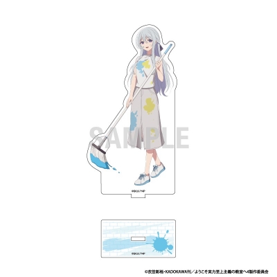 【グッズ-スタンドポップ】ようこそ実力至上主義の教室へ アクリルスタンド 椎名ひより ペインターver