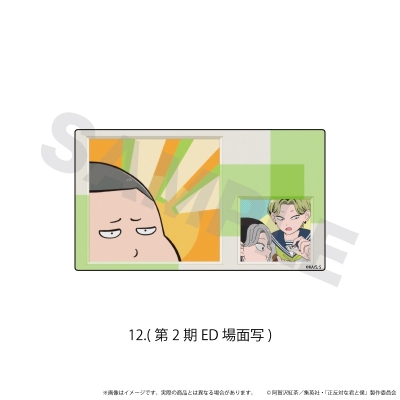 【グッズ-ステッカー】正反対な君と僕 アクリルステッカー「正反対な君と僕」12/(第2期ED場面写)