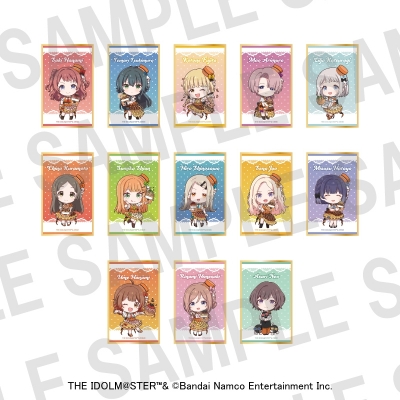 【グッズ-色紙】学園アイドルマスター ×ばくだん焼本舗 トレーディング色紙カード
