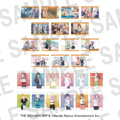 【グッズ-ブロマイド】学園アイドルマスター ×ばくだん焼本舗 トレーディングサポートブロマイド