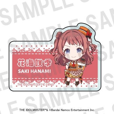 【グッズ-バッチ】学園アイドルマスター ×ばくだん焼本舗 プレートバッジ 花海咲季
