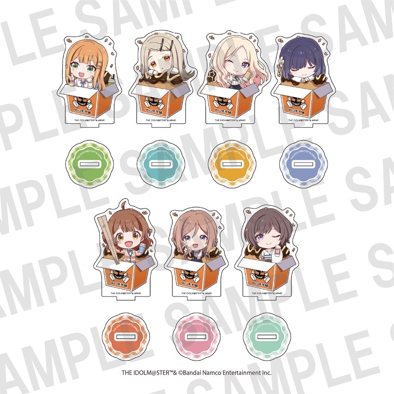 【グッズ-スタンドポップ】学園アイドルマスター×ばくだん焼本舗 トレーディングアクリルスタンドB