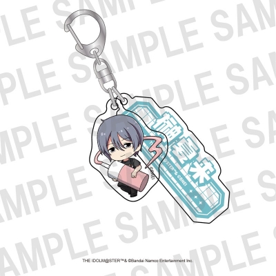 【グッズ-キーホルダー】アイドルマスターSideM×ばくだん焼本舗 ネームキーホルダー 榊 夏来