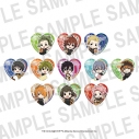 【グッズ-バッチ】アイドルマスターSideM×ばくだん焼本舗 トレーディングハート缶バッジの画像