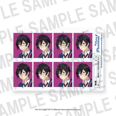 【グッズ-ブロマイド】アイドルマスターSideM×ばくだん焼本舗 証明写真風フォトカード 伊瀬谷四季