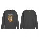 【グッズ-Tシャツ】トランスフォーマー TRANSFORMERS×電Q ロングスリーブTシャツB(バンブルビー) Lサイズの画像