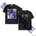 【グッズ-Tシャツ】TVアニメ「全修。」 Tシャツ ブラック(広瀬ナツ子) XXLサイズの画像