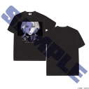 【グッズ-Tシャツ】TVアニメ「全修。」 Tシャツ ブラック(ルーク・ブレイブハート) XLサイズの画像