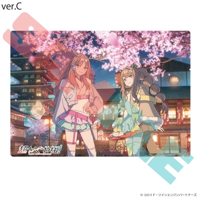 【グッズ-ボード】超かぐや姫! A5アクリルパネル ver.C