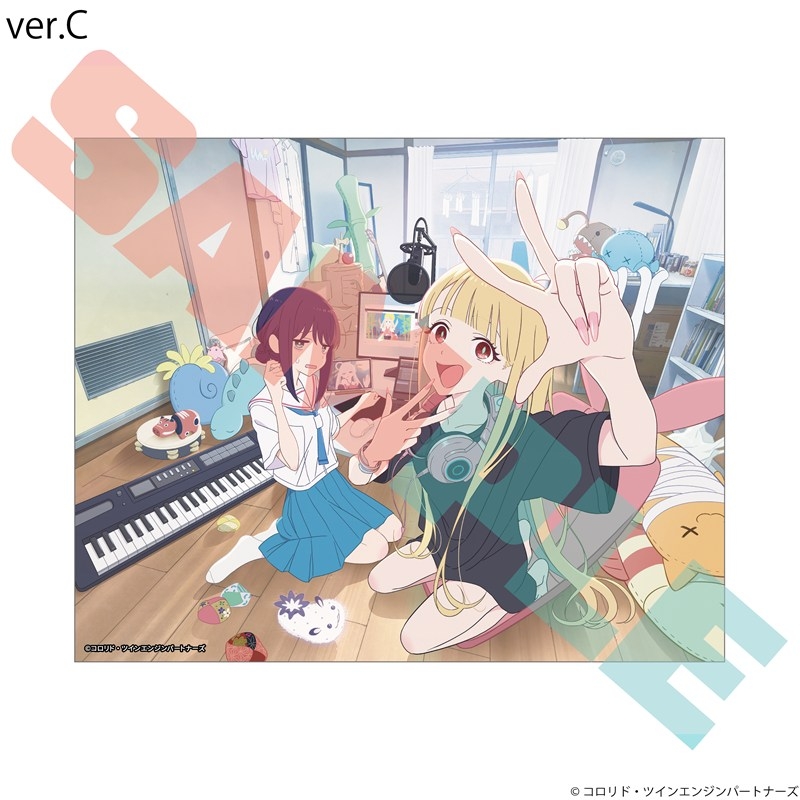 【グッズ-ボード】超かぐや姫！ キャンバスボード ver.C