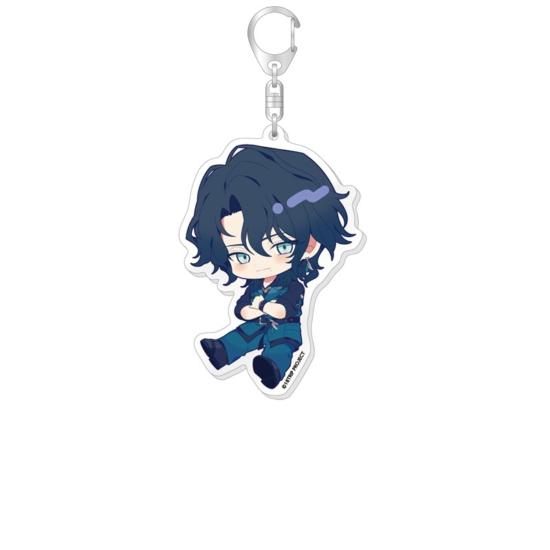 【グッズ-キーホルダー】18TRIP ぺたん娘アクリルキーホルダー 棗 夜鷹
