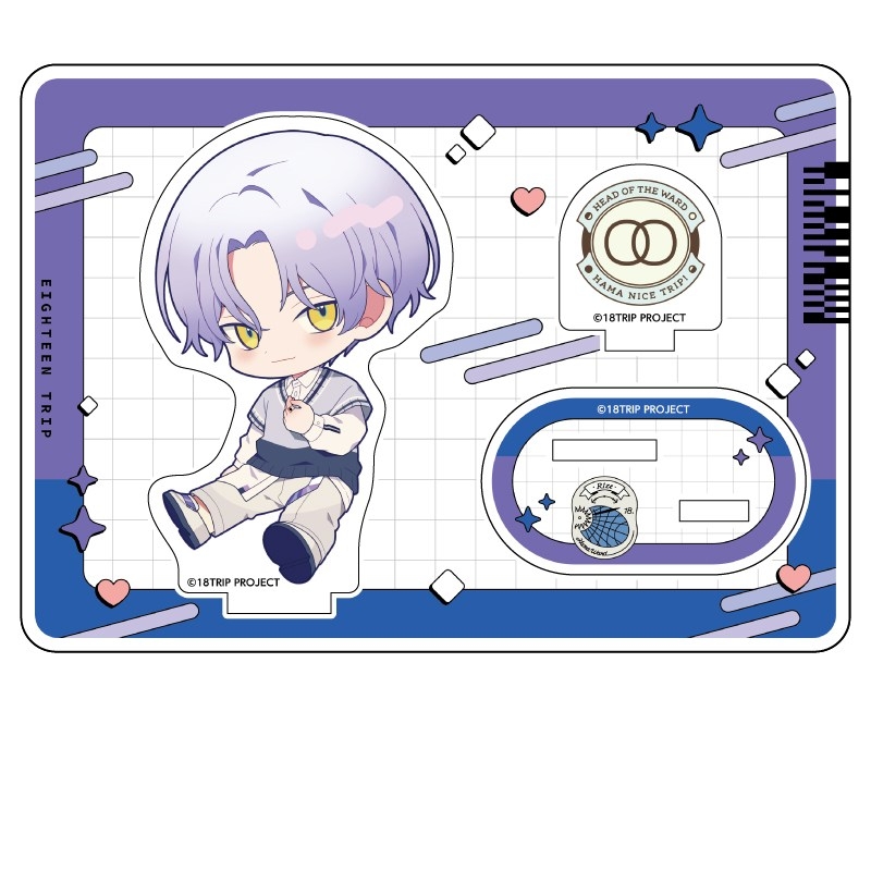 【グッズ-スタンドポップ】18TRIP ぺたん娘アクリルフィギュア 大黒 可不可