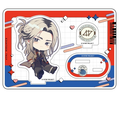 【グッズ-スタンドポップ】18TRIP ぺたん娘アクリルフィギュア 鹿 礼光