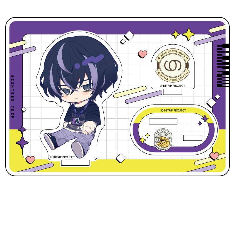 【グッズ-スタンドポップ】18TRIP ぺたん娘アクリルフィギュア 衣川 季肋